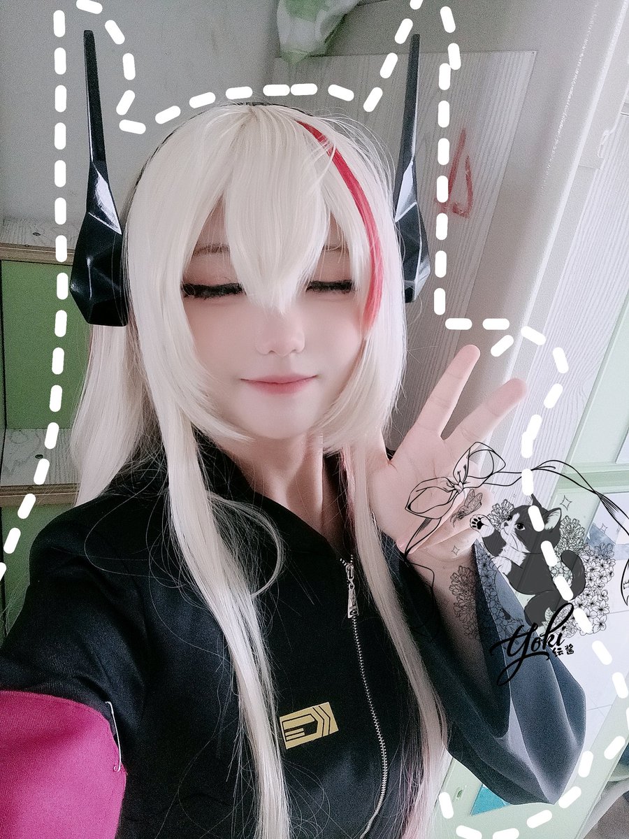 Tomorrow is a good day, maybe I should try the full cosplay
#少女前線