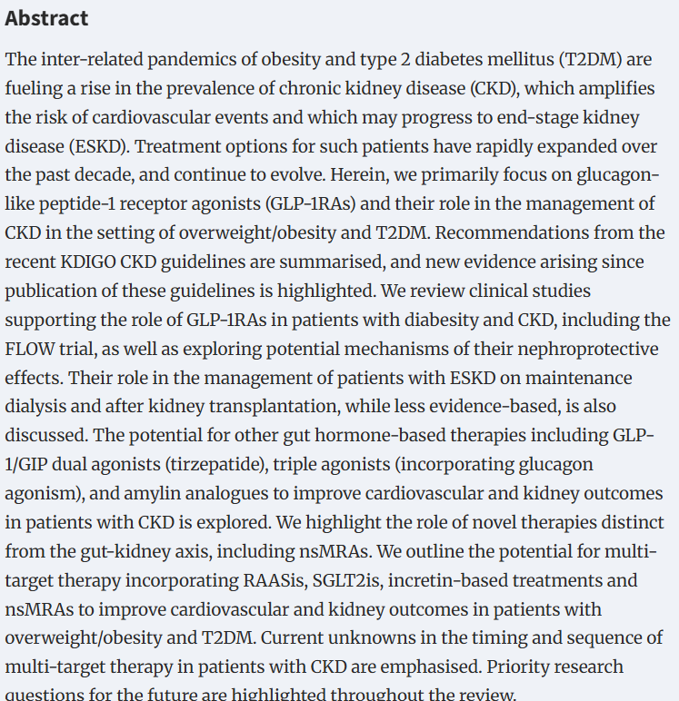 NDT (@ndtsocial) on Twitter photo How to individualise renoprotective therapy in obese patients with chronic kidney disease
β‘οΈa commentary by the Diabesity Working Group of the ERA <a href="/ERAkidney/">ERA - European Renal Association</a>
πdoi.org/10.1093/ndt/gfβ¦ How to individualise renoprotective therapy in obese patients with chronic kidney disease
β‘οΈa commentary by the Diabesity Working Group of the ERA <a href="/ERAkidney/">ERA - European Renal Association</a>
πdoi.org/10.1093/ndt/gfβ¦