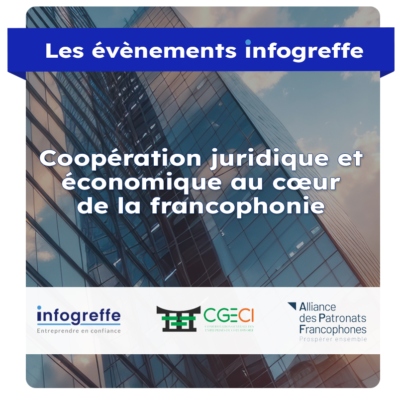 Infogreffe Officiel (@infogreffe) on Twitter photo 🔎Aujourd’hui, <a href="/Infogreffe/">Infogreffe Officiel</a> a le plaisir de co-présider avec la <a href="/Cgeci_Officiel/">CGECI - Le Patronat Ivoirien</a> la première réunion du groupe de travail dédié à la sécurisation juridique des affaires, dans le cadre de notre adhésion à <a href="/PatronatsFranco/">Alliance des Patronats Francophones</a> ! 🌍⚖️ 🔎Aujourd’hui, <a href="/Infogreffe/">Infogreffe Officiel</a> a le plaisir de co-présider avec la <a href="/Cgeci_Officiel/">CGECI - Le Patronat Ivoirien</a> la première réunion du groupe de travail dédié à la sécurisation juridique des affaires, dans le cadre de notre adhésion à <a href="/PatronatsFranco/">Alliance des Patronats Francophones</a> ! 🌍⚖️
