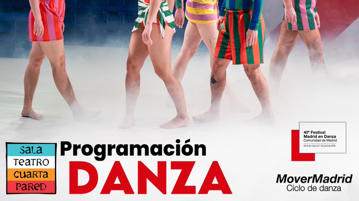 EL PAÍS+ (@elpais_mas) on Twitter photo 📢 ¡Aprovecha las ÚLTIMAS HORAS para disfrutar de la programación de danza de la <a href="/salacuartapared/">Sala Cuarta Pared</a>! 🩰
😍 Podrás asistir a tres espectáculos incluidos en los festivales acogidos por la sala, que tendrán lugar los días 20, 24, 25, 30 y 31 de mayo.
¡Elige tu favorito, participa en 📢 ¡Aprovecha las ÚLTIMAS HORAS para disfrutar de la programación de danza de la <a href="/salacuartapared/">Sala Cuarta Pared</a>! 🩰
😍 Podrás asistir a tres espectáculos incluidos en los festivales acogidos por la sala, que tendrán lugar los días 20, 24, 25, 30 y 31 de mayo.
¡Elige tu favorito, participa en