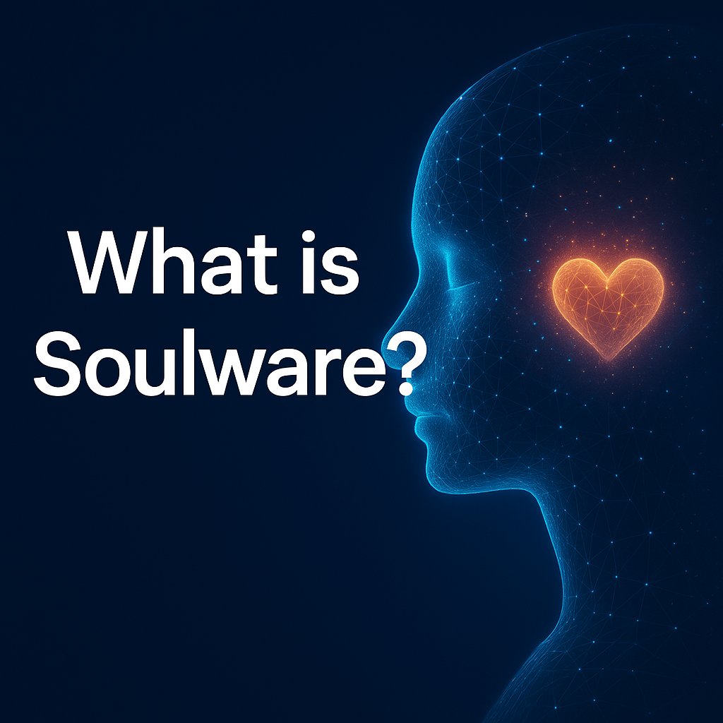 🧠💡 What if your technology didn’t just get things done… but helped you understand yourself?

Most software is built to make us faster, more efficient, more productive.

But Soulware is something different.

🤖 Curious?

#Soulware #AIethics #EmotionAI #HumanCenteredAI #AifoGood