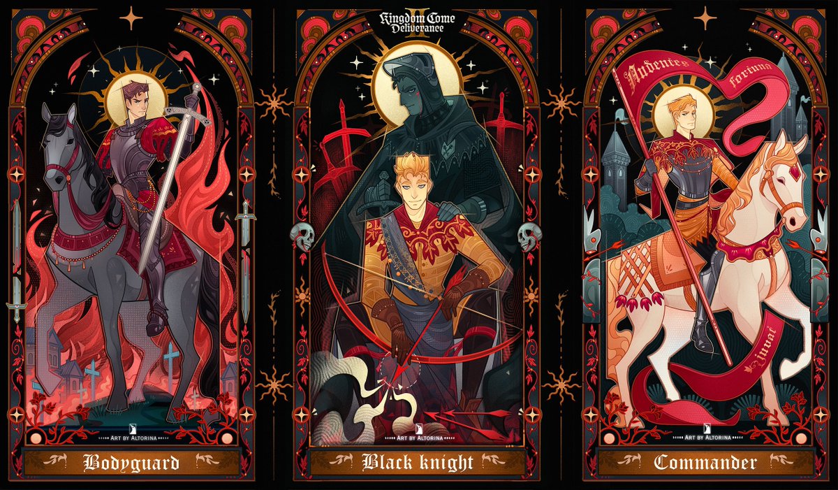 Happy birthday to me! 
👉👈The best gift for an artist is retweet favorite works
#DragonAge #KCD2 #GenshinImpact