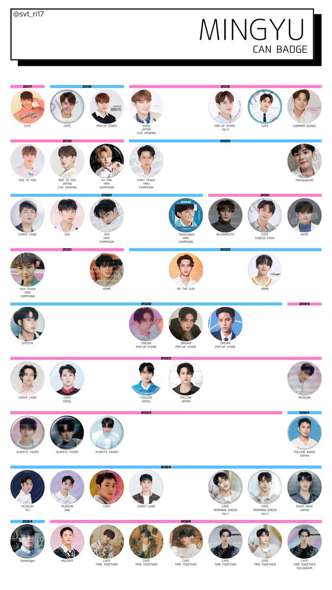 SEVENTEEN セブチ 缶バッジ 買取 交換

譲　買取、他メントレカ

求　エスクプス ミンギュ 缶バッジ

安値、纏めて優先　フリマ⬇️可能な方
💙&gt;無印 の順で求めております。
お気軽にお声掛けください📨♡