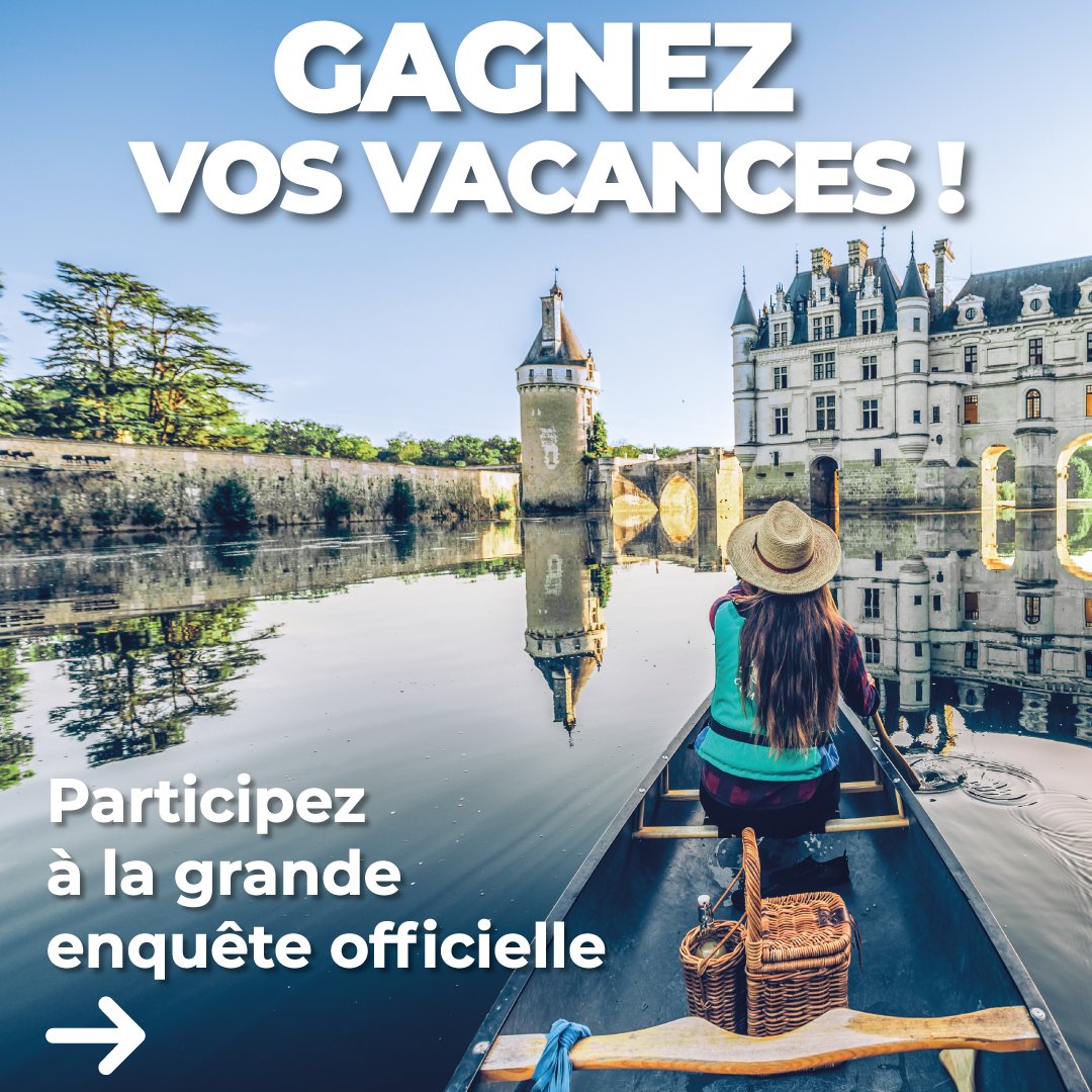 Château de Valençay (@chateauvalencay) on Twitter photo 🔴 𝗩𝗢𝗧𝗥𝗘 𝗔𝗩𝗜𝗦 𝗖𝗢𝗠𝗣𝗧𝗘 🎯 | Vous avez visité le château de Valençay ou un autre site de la <a href="/RCValdeLoire/">Région Centre-Val de Loire</a> ? Répondez à cette enquête en ligne qui vise à améliorer l’accueil et l’expérience touristique ! 🇨🇵
🌐 Répondez sur bit.ly/EnqueteCentreV… ! 🔴 𝗩𝗢𝗧𝗥𝗘 𝗔𝗩𝗜𝗦 𝗖𝗢𝗠𝗣𝗧𝗘 🎯 | Vous avez visité le château de Valençay ou un autre site de la <a href="/RCValdeLoire/">Région Centre-Val de Loire</a> ? Répondez à cette enquête en ligne qui vise à améliorer l’accueil et l’expérience touristique ! 🇨🇵
🌐 Répondez sur bit.ly/EnqueteCentreV… !