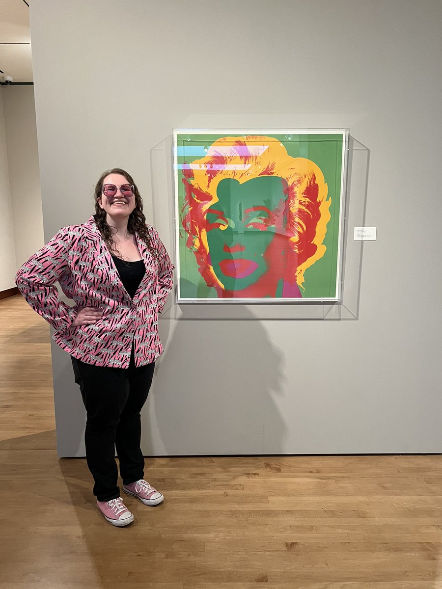 Nothing in an art museum makes me smile quite as much as a Warhol