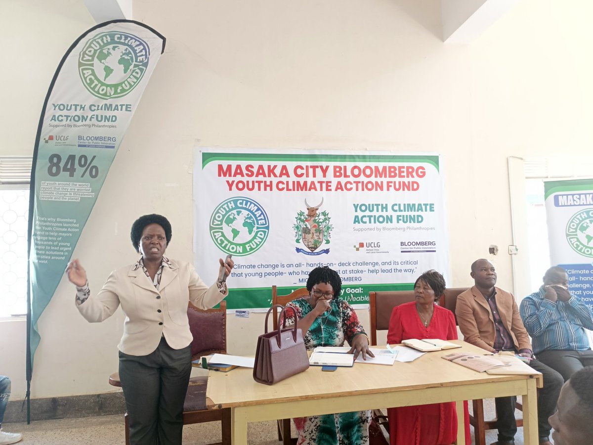 Meeting youth participants in the Youth Climate Action Fund. Thank you <a href="/uclg_org/">United Cities</a> and <a href="/BloombergDotOrg/">Bloomberg Philanthropies</a>