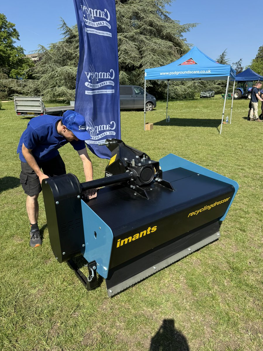 Ben Taylor (@benjaytaylor) on Twitter photo Today <a href="/CampeyTurfCare/">Campey™ Turf Care Systems</a> are at the <a href="/TurneyGroup/">Turney Group</a> Groundcare open day in the beautiful Oxford University Park! Sun is shining and Joe is putting the final layer of polish on the headline act, the brand new <a href="/ImantsBV/">Imants</a> recycling dresser! First showing of it in the UK!! We may get burnt Today <a href="/CampeyTurfCare/">Campey™ Turf Care Systems</a> are at the <a href="/TurneyGroup/">Turney Group</a> Groundcare open day in the beautiful Oxford University Park! Sun is shining and Joe is putting the final layer of polish on the headline act, the brand new <a href="/ImantsBV/">Imants</a> recycling dresser! First showing of it in the UK!! We may get burnt