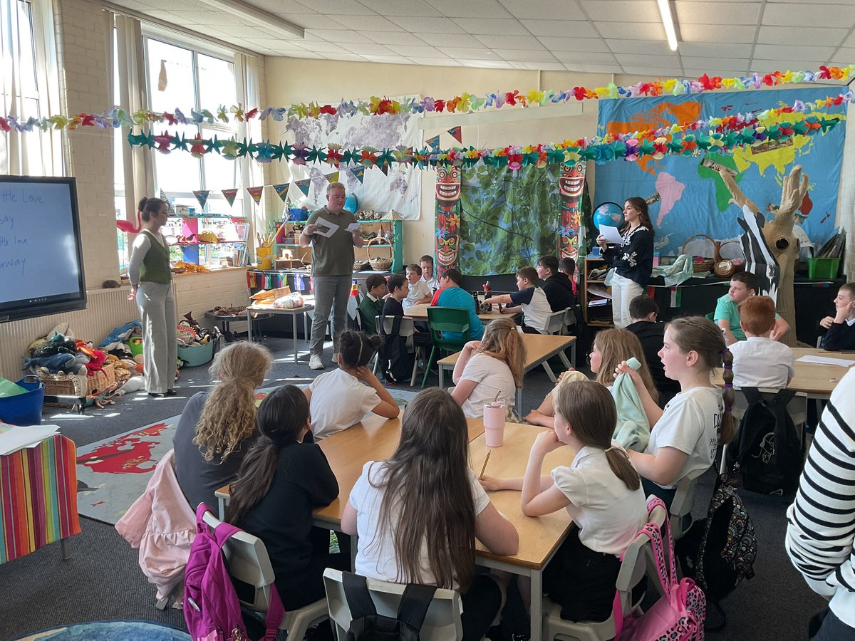 P56EB pupils had a super time learning about Tennessee and the Appalachia when students from <a href="/etsu/">ETSU</a> (East Tennessee State University) came to experience teaching in Scotland.  Sharing culture and making new friends.  It’s was a wonderful day.