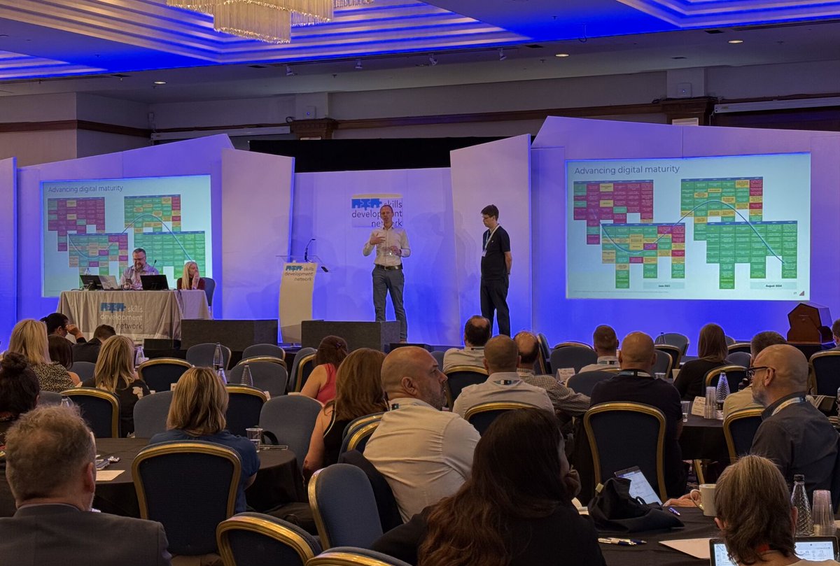 Day 2 kicks off at the North West Skills Development Network #Connect2025 event in Blackpool. 

We were privileged to run a session where Mark Hutchinson led a discussion on “Navigating the EPR Landscape – Alternative Paths to Digital Maturity” alongside Daniel Buck from