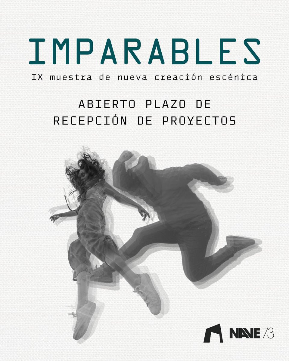 📣 Sigue abierta la convocatoria para #IMPARABLES2025 🧨

Si tienes un proyecto escénico creado en un centro formativo, este es tu momento. La IX Muestra de #NuevaCreaciónEscénica te está esperando.

📅 Hasta el 01/06
i️ sge.st/veBaDbK