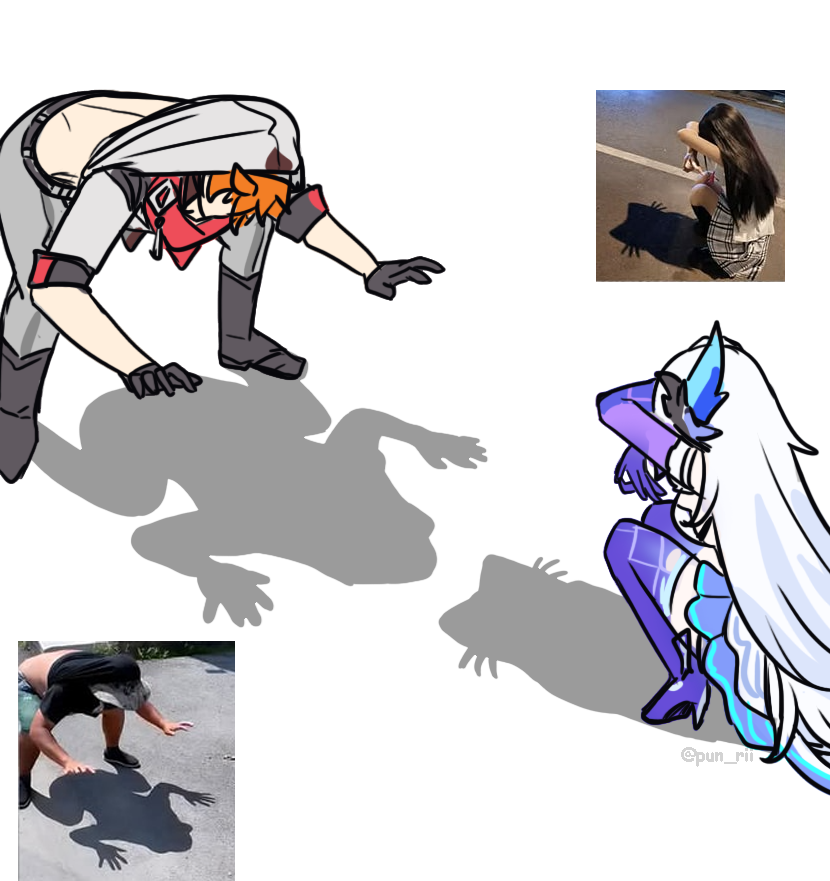 pun_rii's tweet image. 🐱🐸
😅#childe #tartaglia #skirk