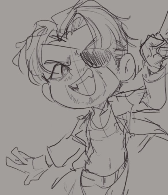 HSouflee's tweet image. I was so busy... I didn't draw for almost two months... ๐ So I made some tiny Majima doodles. I barely had time to practice drawing him... ๐ญ