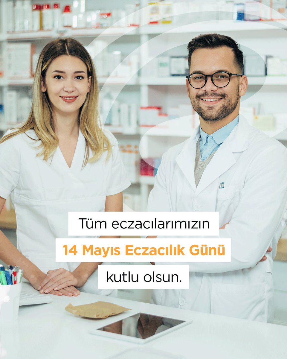 Özen ve özveriyle toplum sağlığı için çalışan eczacılarımızla birlikte yürümekten gurur duyuyoruz. Tüm eczacılarımızın 14 Mayıs Eczacılık Günü kutlu olsun.

#EczacılıkGünü #14Mayıs