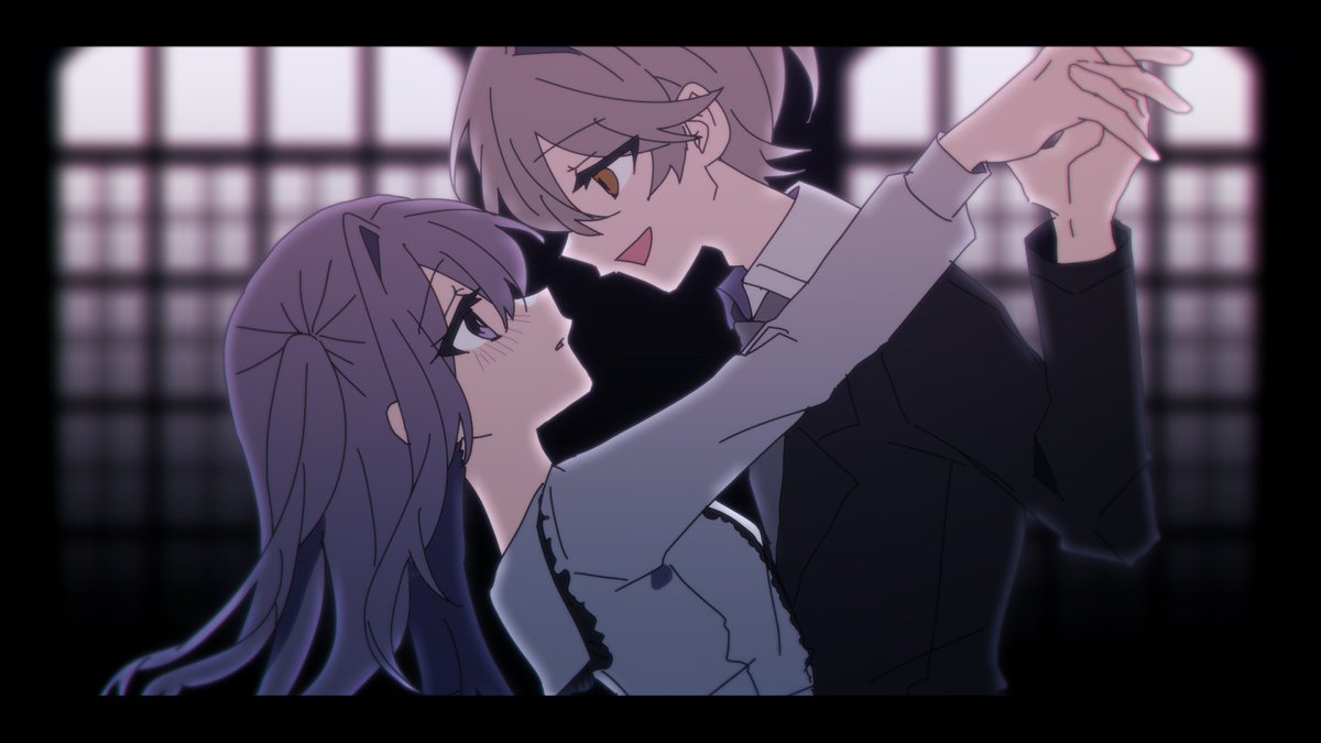 横顔構図好き 」|檀上大空のイラスト