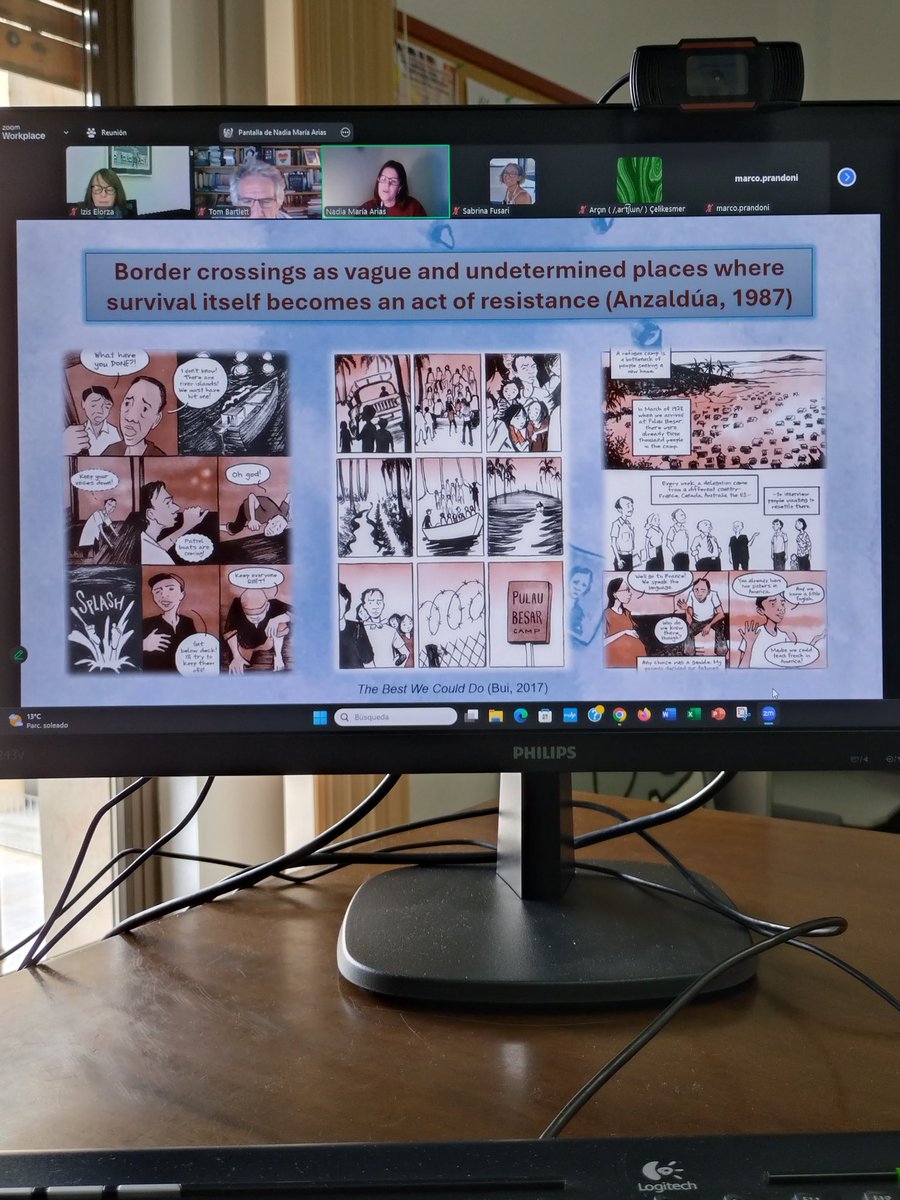Happening now! Linguacultural Spaces: Inclusion, Extension and Identification in Discourse and Society at linguaculturalspaces.de
This is Nadia Arias's paper on intercultural competence and Thi Bui's The Best We Could Do.