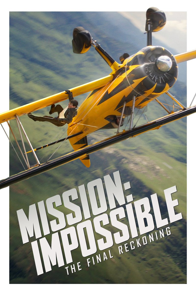 Tickets booked for #MissionImpossibleTheFinalReckoning next Wednesday. Cannot wait.