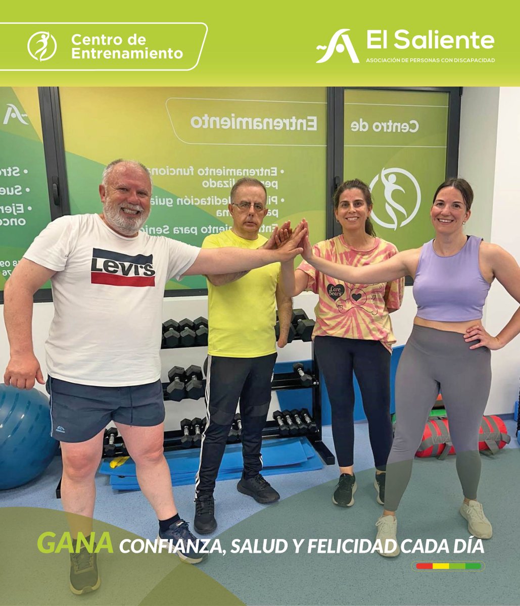 💃 En cada sesión celebramos el movimiento, la energía y el buen ambiente.

💚 Gracias por formar parte de esta comunidad que no solo entrena, sino que suma confianza, salud y felicidad cada día.

#SubeTuNivelDeFelicidad
#MásConfianza
#MásVitalidad
#MásFelicidad
#BienestarReal