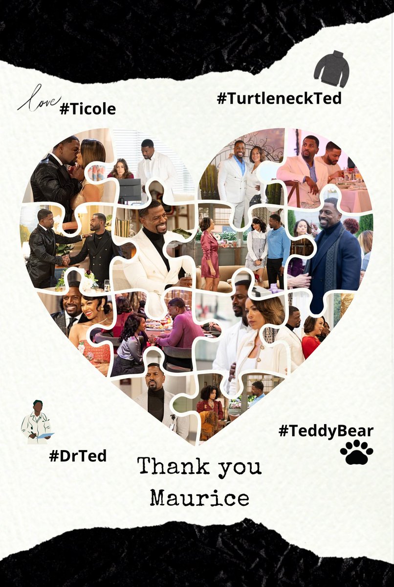 #Beyondthegates #BTG #Gatekeepers
Today marks Maurice Johnson's final episode as Ted Richardson 😔. 
I made this for you <a href="/iamMauriceJ/">Maurice Johnson</a> . You will be missed and wish you the best for the rest of your career.