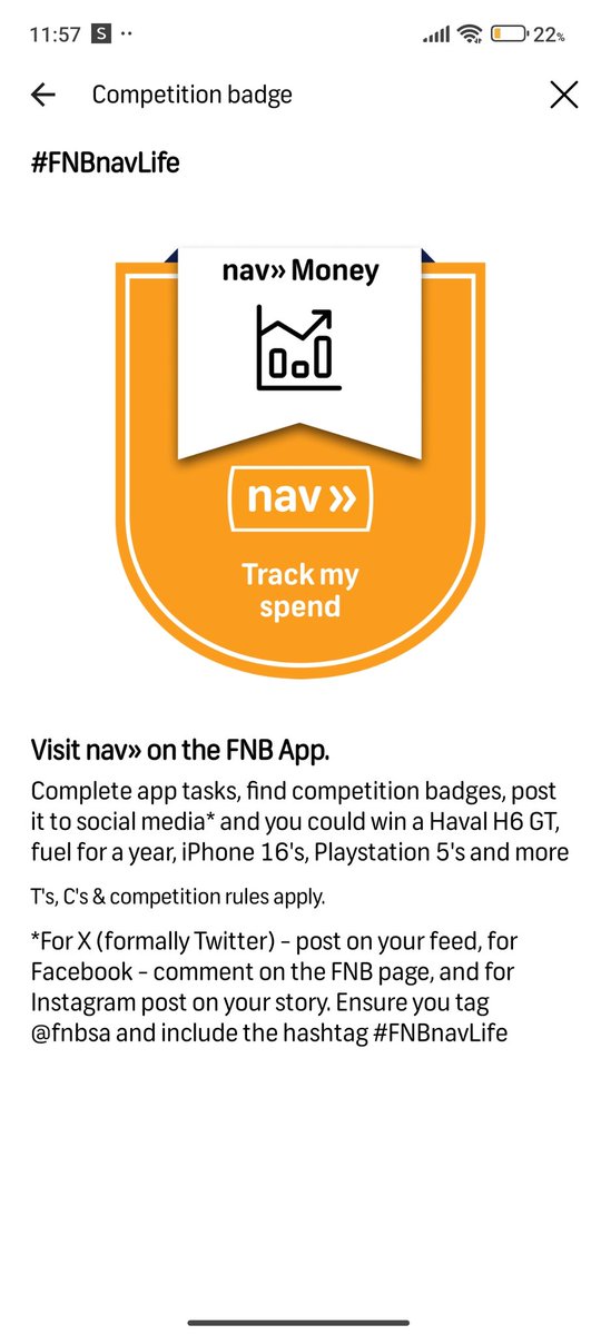 Paseka186's tweet photo. @FNBSA #FNBnavLife https://t.co/eMC685e7BM