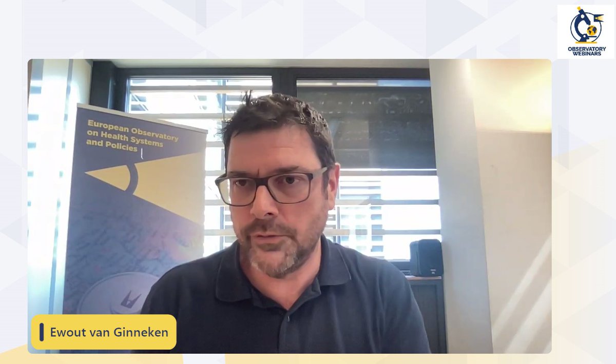 OBShealth's tweet photo. @DaCHE_SDU @UniSouthDenmark @soerenrk @EUPHActs @EUPHAnxt @Hel_Hildebrandt @ewoutvg Live at #OBSWebinars for the 3rd day of #EUPHW, where OBS Director @ewoutvg kicks off the conversation on how to best integrate health and social care: “What we need is a system that is more holistic in its approach”
Keep up with it live or save the link https://t.co/1HOhUb8p4f https://t.co/RkL1MgrJJi