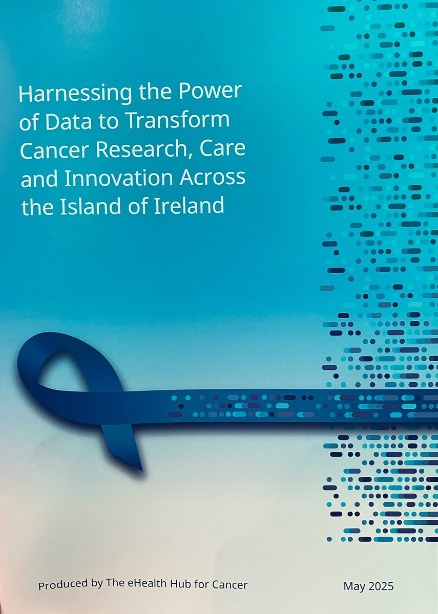 All-Island Cancer Research Institute (AICRI) (@alcriproject) on Twitter photo Our great colleague <a href="/AedinCulhane/">Aedin Culhane (@AedinCulhane@genomic.social)</a> and AICRI co-lead <a href="/QUBCancerProf/">Mark Lawler</a> , of <a href="/eHealth4Cancer/">eHealth4Cancer</a> have just launched their new report at the #AllIslandCancerSummit25
"Harnessing the Power of Data to Transform Cancer Research, Care and Innovation across the Island of Ireland"
This newly Our great colleague <a href="/AedinCulhane/">Aedin Culhane (@AedinCulhane@genomic.social)</a> and AICRI co-lead <a href="/QUBCancerProf/">Mark Lawler</a> , of <a href="/eHealth4Cancer/">eHealth4Cancer</a> have just launched their new report at the #AllIslandCancerSummit25
"Harnessing the Power of Data to Transform Cancer Research, Care and Innovation across the Island of Ireland"
This newly