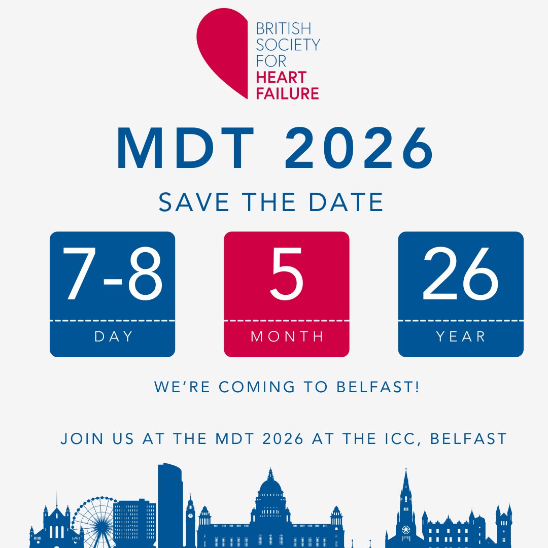 Thank you for attending and contributing to the hugely successful BSH MDT Meeting 2025 in Cardiff! 

The MDT Meeting will return next year in Belfast on 7–8 May 2026.

Help us to improve next year's event by filling in the feedback form here: surveymonkey.com/r/6J7B97K #MDT25
