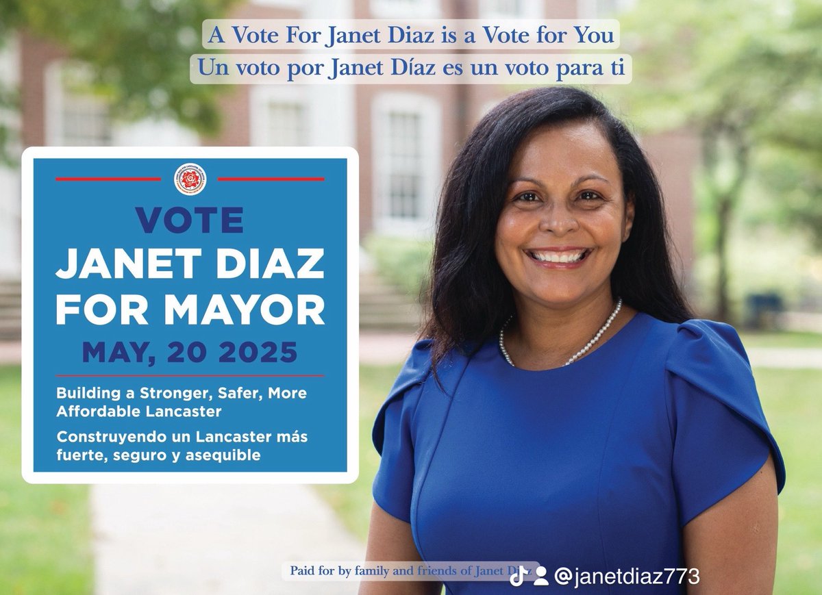JanetDiazforPA's tweet image. We’re one week from electing leadership that listens, leads with compassion, and gets results. Lancaster is ready. 
What does real leadership look like to you? #lancastercity @LGHealth