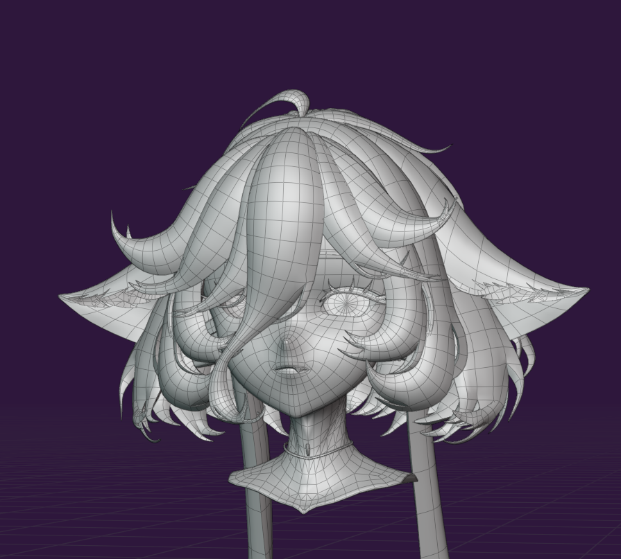 Spoox_3d's tweet image. The cleaner my topology is, the better I feel 💜
Work in progress... :3
#b3d #blender #3DCG