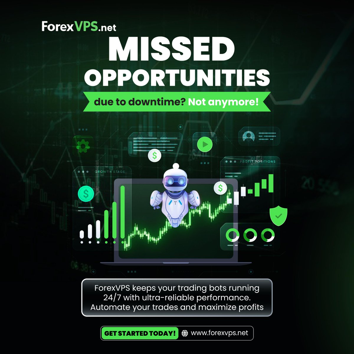 Algorithmic trading, or algo trading, uses pre-programmed trading strategies to execute orders automatically based on market conditions. These strategies rely on speed, precision, and stability to capitalize on market opportunities within fractions of a second.

Without a
