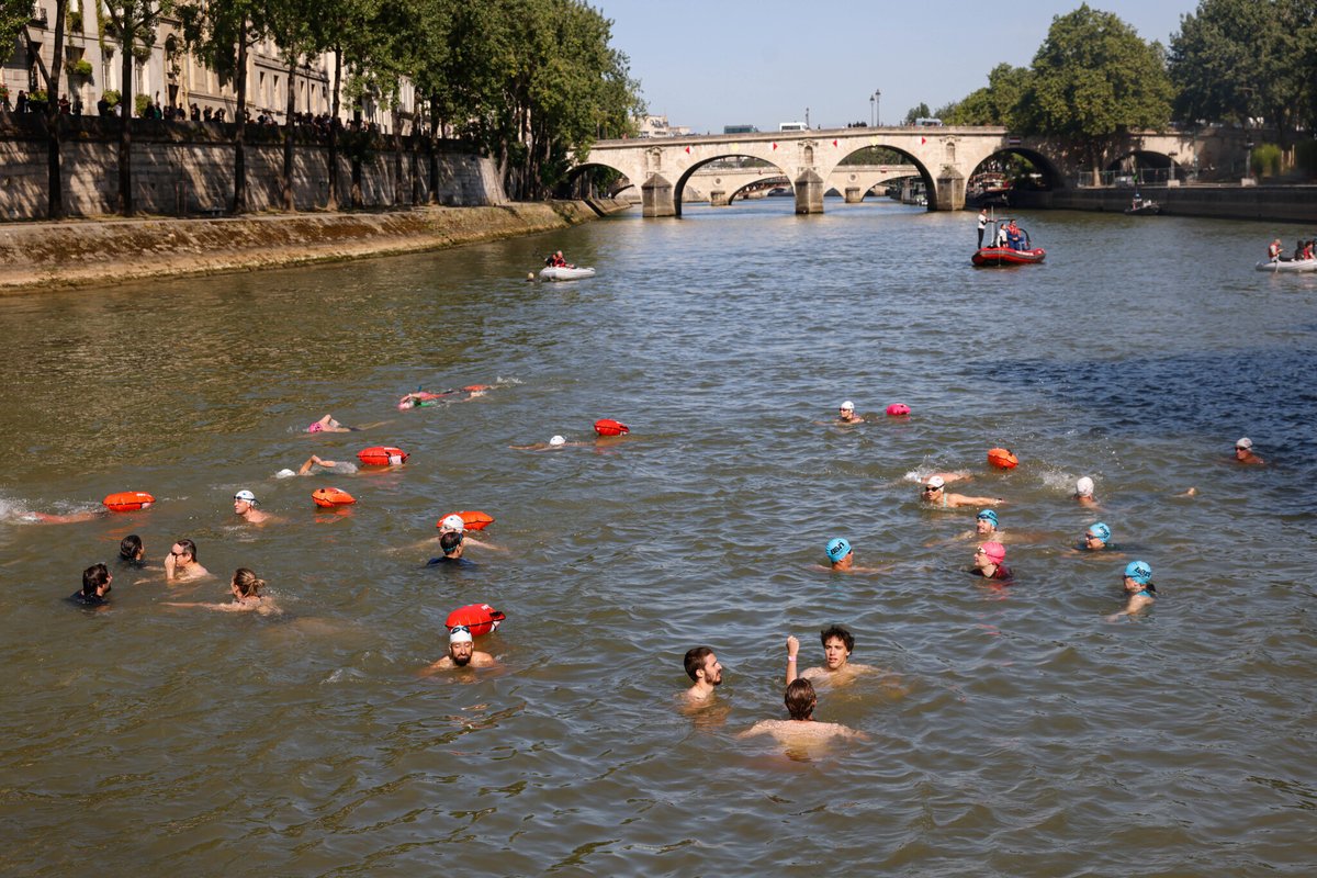 Paris : la baignade dans la Seine ouverte dès le 5 juillet
➡️ l.leparisien.fr/HuTw