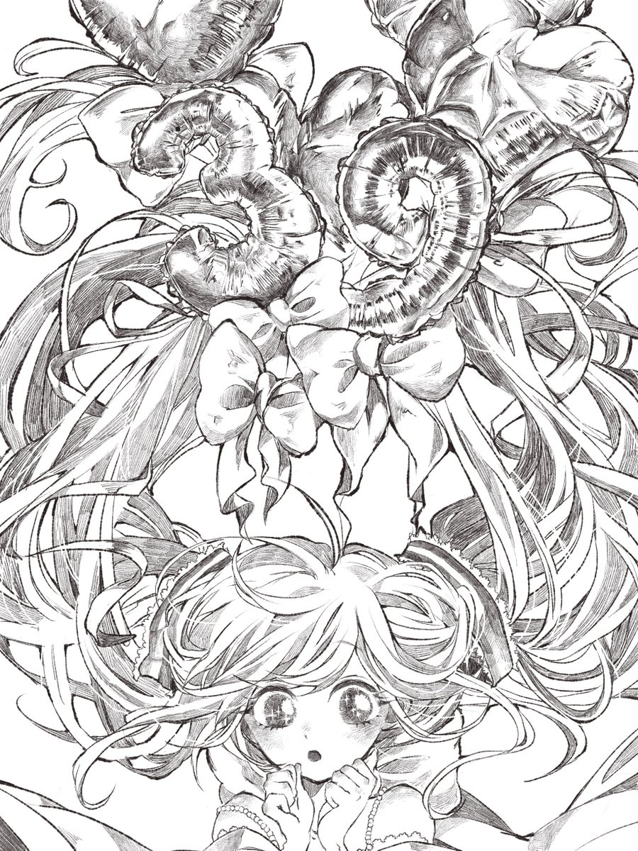 hfmdesu's tweet image. 固定用
線を描くのが好きです
あわよくば好きになってください
#illustration