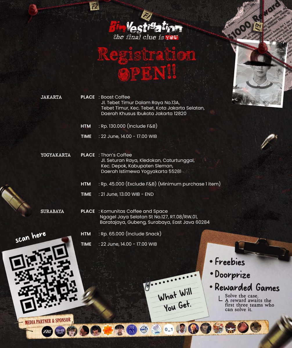 zero4se's tweet image. [CLASSIFIED FILES UNLOCKED]
Choose your city and join the mission.
RSVP NOW‼️
linktr.ee/1306unlocked

Spots are vanishing fast—secure yours before the trail goes cold.

2025 Sung Hanbin Birthday Cafe Event
#Binvestigation #1306Unlocked #FindTheFinalClue