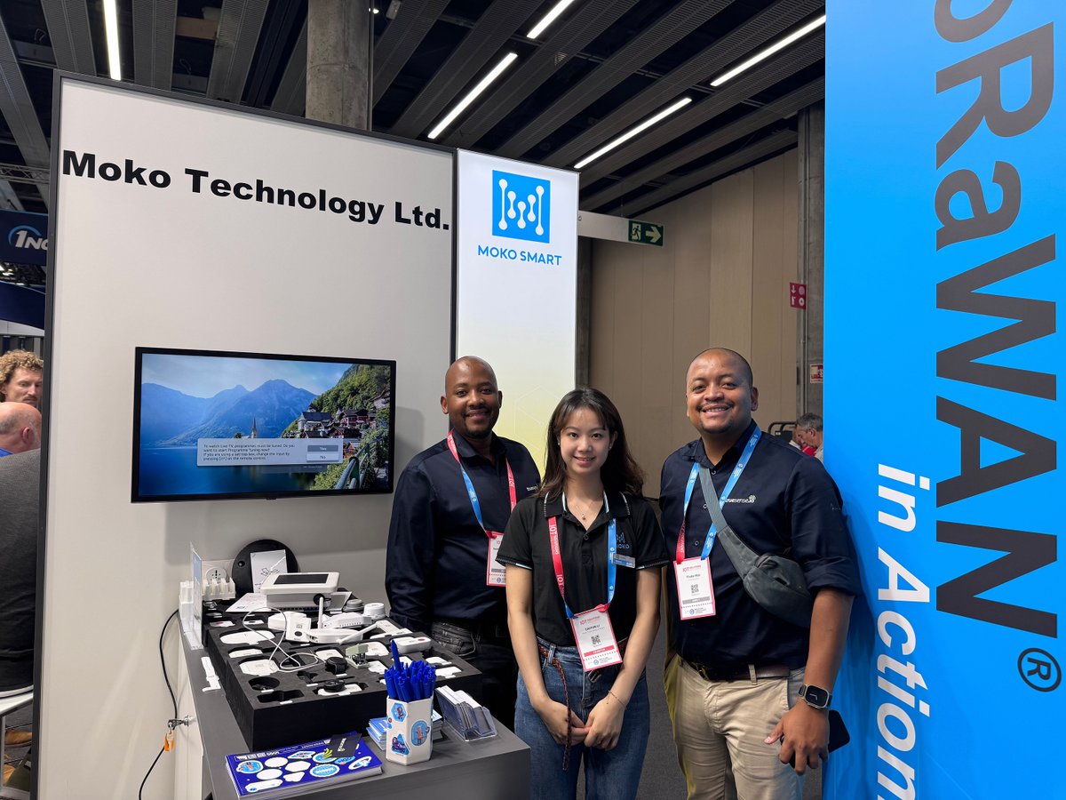 MOKOSMART (@mokosmart) on Twitter photo Here comes Day 2 at <a href="/IOTSWC/">IOT Solutions World Congress</a> !
Yesterday was buzzing with energy—we had great conversations with many IoT experts and friends.
Come visit us today at Hall 8, Stand 9 at the <a href="/LoRaAlliance/">LoRa Alliance</a> booth today. Let’s chat about IoT or just catch up!
#IoT #LoRaWAN #IOTSWC2025 #LoRaAlliance Here comes Day 2 at <a href="/IOTSWC/">IOT Solutions World Congress</a> !
Yesterday was buzzing with energy—we had great conversations with many IoT experts and friends.
Come visit us today at Hall 8, Stand 9 at the <a href="/LoRaAlliance/">LoRa Alliance</a> booth today. Let’s chat about IoT or just catch up!
#IoT #LoRaWAN #IOTSWC2025 #LoRaAlliance
