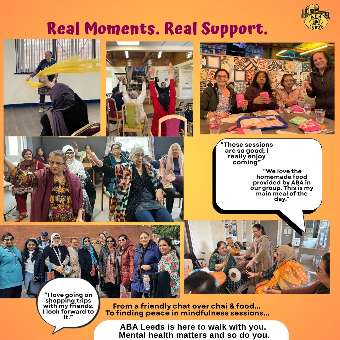ABA Leeds (@abaleeds) on Twitter photo Mental Health Awareness Week 2025
This yearโs theme: Community ๐
At ABA Leeds, we believe connection is powerful โ and no one should face mental health challenges alone.
Together, we care. Together, we grow.
#MHAW2025 #CommunityMatters #ABALeeds #MentalHealthSupport Mental Health Awareness Week 2025
This yearโs theme: Community ๐
At ABA Leeds, we believe connection is powerful โ and no one should face mental health challenges alone.
Together, we care. Together, we grow.
#MHAW2025 #CommunityMatters #ABALeeds #MentalHealthSupport