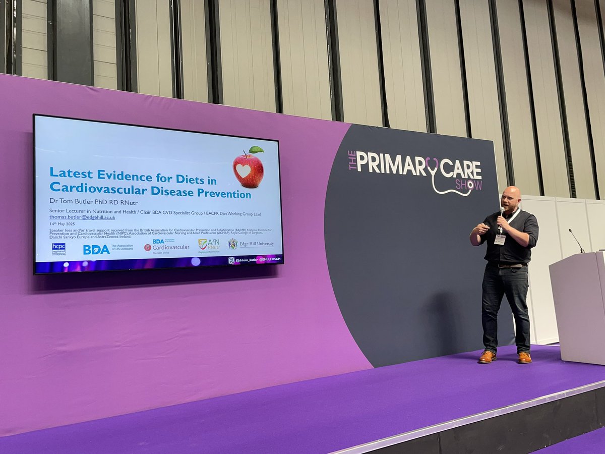 Nusrat Kausar 🤓👋 (@nusratkrd) on Twitter photo Speaker 3 <a href="/PrimaryCareShow/">The Primary Care Show</a> in the nutrition and dietetics programme is <a href="/drtom_butler/">Dr Tom Butler</a> speaking about the latest evidence for diets in cardiovascular disease prevention Speaker 3 <a href="/PrimaryCareShow/">The Primary Care Show</a> in the nutrition and dietetics programme is <a href="/drtom_butler/">Dr Tom Butler</a> speaking about the latest evidence for diets in cardiovascular disease prevention