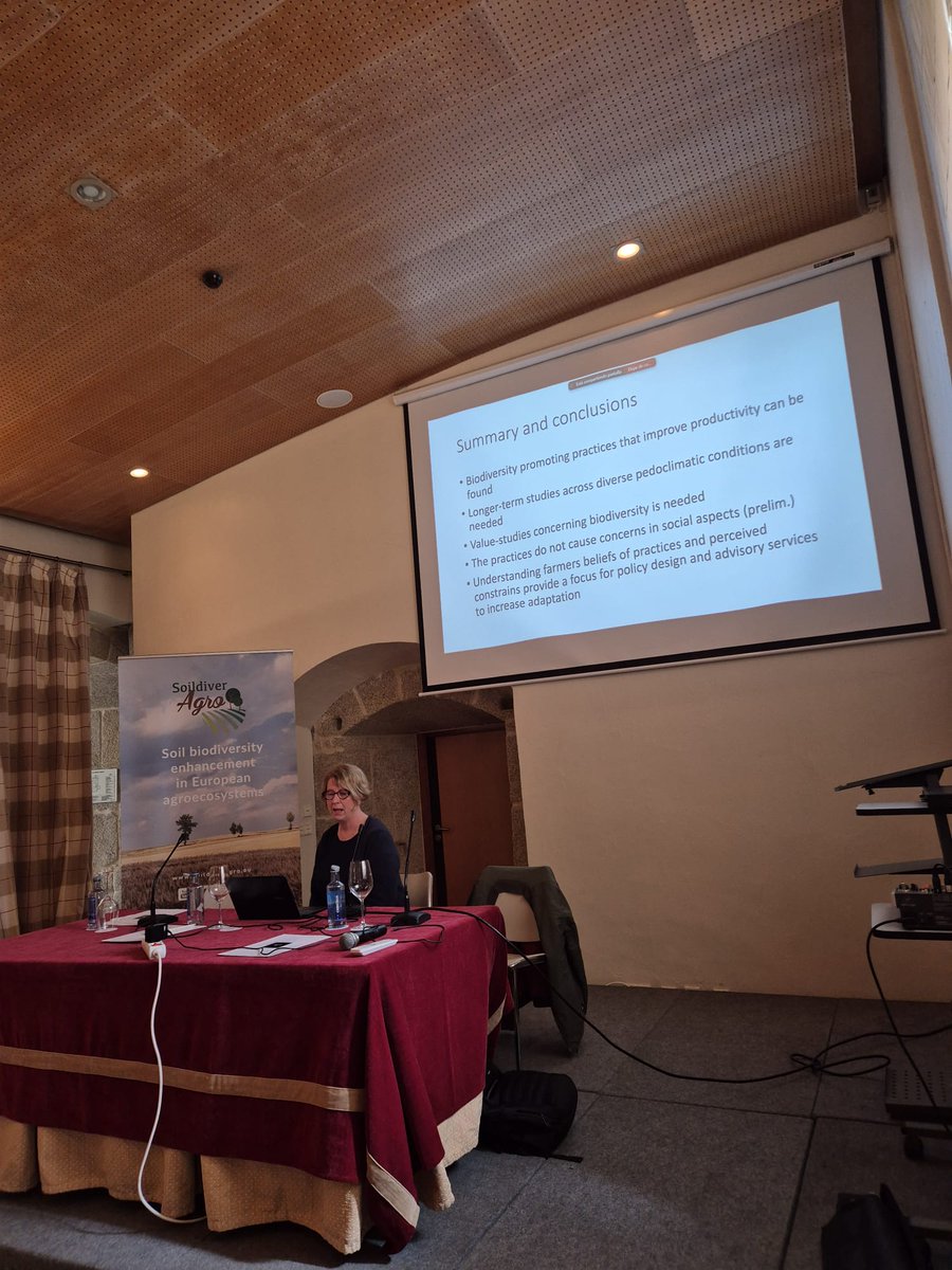 SoildiverAgro's tweet photo. 🌱 Day 2 of the #SoildiverAgro #FinalEvent!
We’re back with more insights:
🔹 Emma Gonzalez from @InordeOurense special talk
🔹 #WorkPackageLeaders presentations
🔹 Regional #CaseStudy highlights
🔹 #FieldVisit to @bioserviceseu vineyards
Stay tuned for more updates ✨ https://t.co/ws3LVYHjfM