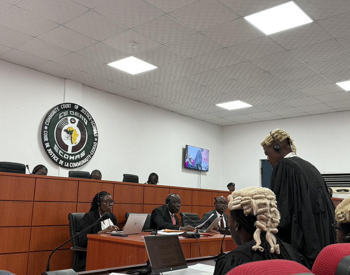 ecowascourt (@ecowascourt) on Twitter photo Proceedings are ongoing at the ECOWAS Court’s External Session in Lagos,Nigeria. This reflects the Court’s commitment to ensuring accessible justice delivery in the ECOWAS region.
*like *share *follow <a href="/ecowascourt/">ecowascourt</a>
#ECOWASCourt #ECOWASCourtInLagos #ExternalCourtSession #Justice Proceedings are ongoing at the ECOWAS Court’s External Session in Lagos,Nigeria. This reflects the Court’s commitment to ensuring accessible justice delivery in the ECOWAS region.
*like *share *follow <a href="/ecowascourt/">ecowascourt</a>
#ECOWASCourt #ECOWASCourtInLagos #ExternalCourtSession #Justice