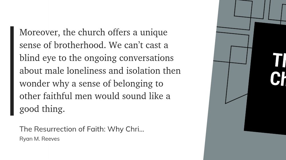 Young men are returning to church... or at least have a spiritual hunger for something real and relational. Are we ready to receive them and disciple them into maturity?
#SpiritualFathers #MakeDisciples #DiscipleshipChangesEverything 

maninthemirror.org/the-resurrecti…