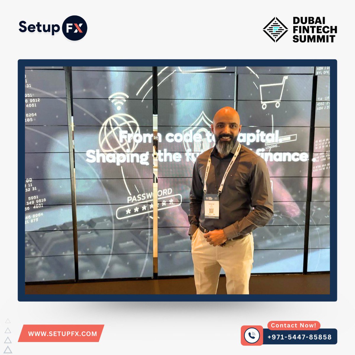 FxSetup's tweet image. 🌐SetupFX at @DubaiFinTechSum 2025!

Our Founder Mr. Sandeep Sigar &amp;amp; Sales Manager Mr. Adarsh Nair proudly represented us on this global fintech stage.

Strengthening global presence, building collaborations &amp;amp; innovating forward!

#SetupFX #Fintech #ForexTech #UAEEvents #forex