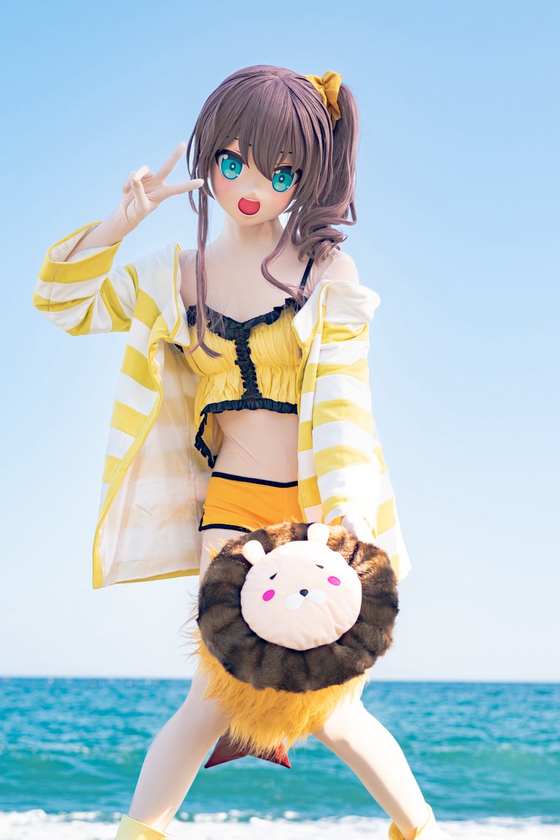 🌊

#hololive #ホロライブ 
#夏色まつり #まつりある
#cosplay #コスプレ #kigurumi