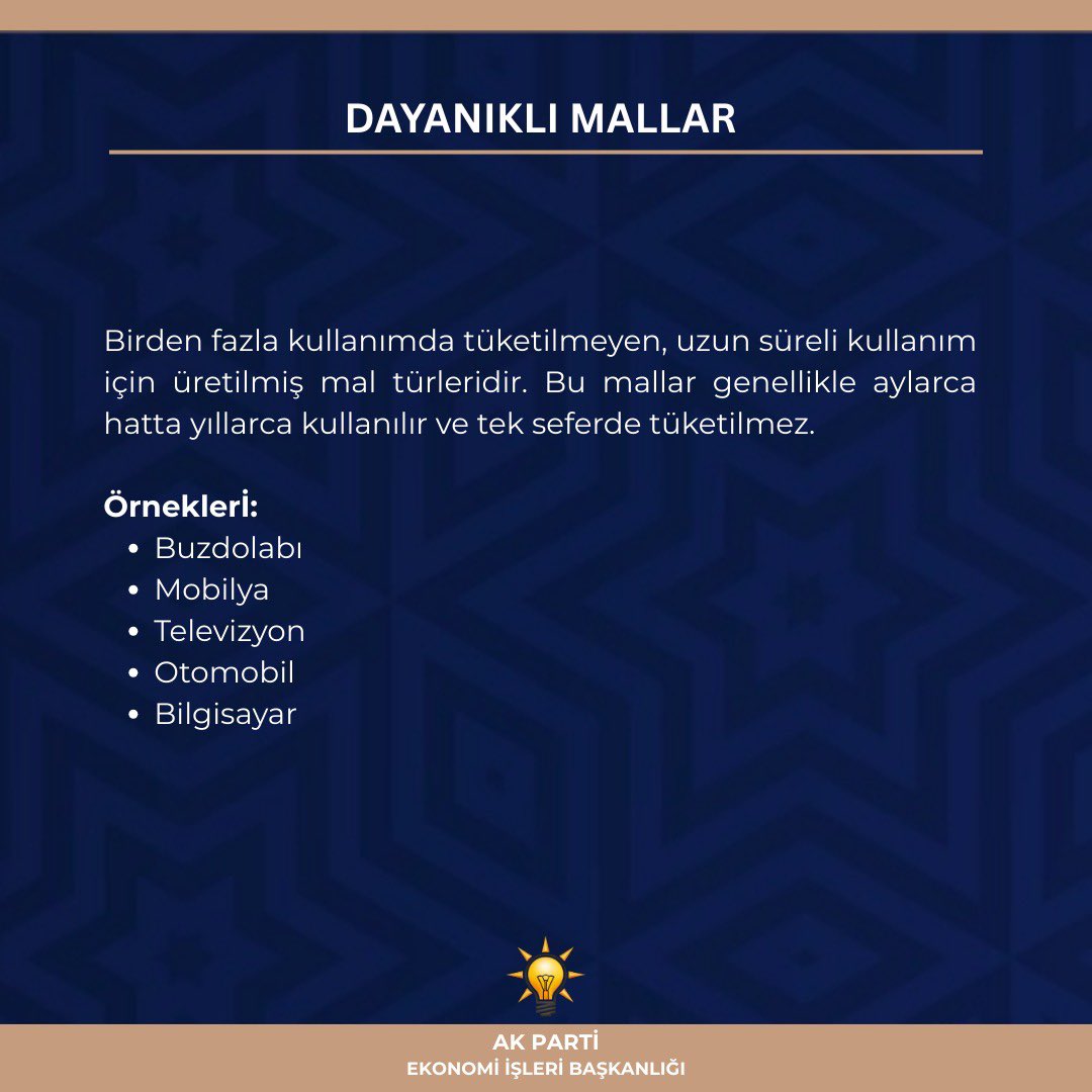 AK Parti Ekonomi İşleri Başkanlığı (@ekonomiisleri) on Twitter photo 