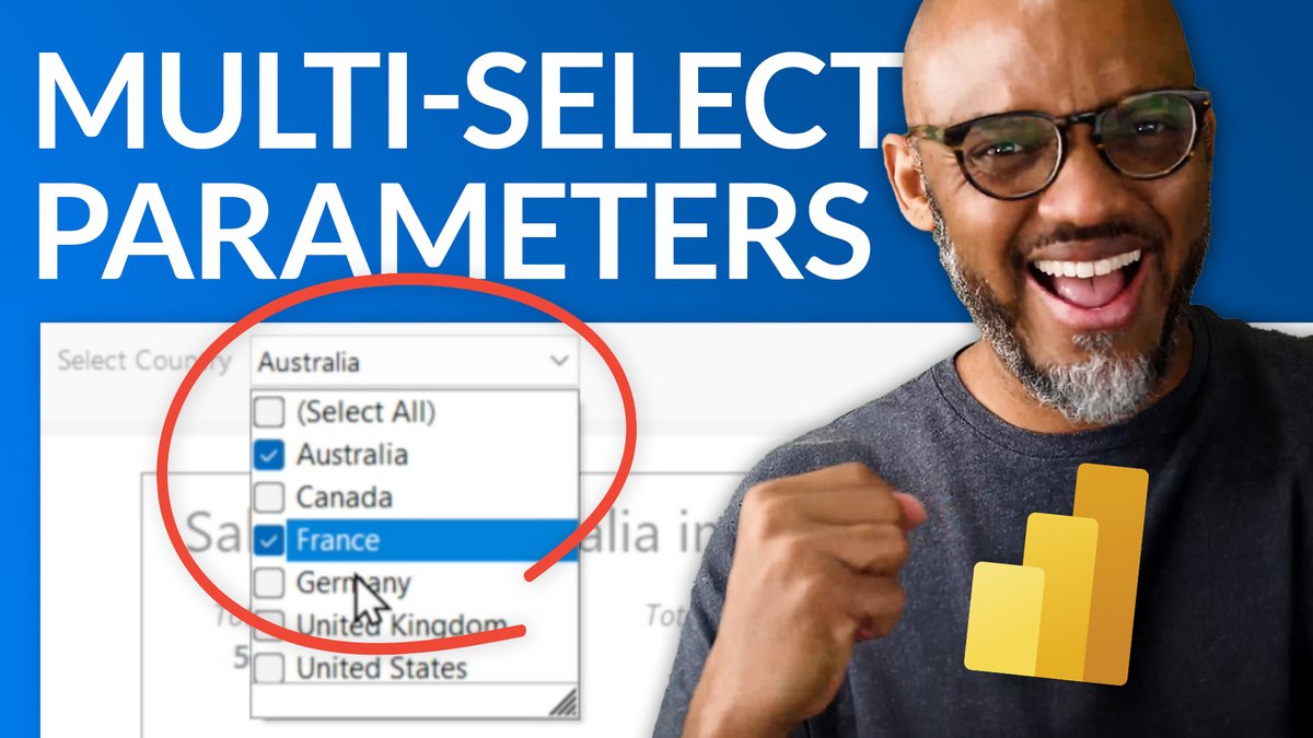Multi‑select parameters shouldn’t feel like a boss‑level puzzle. Watch @PatrickDBA wield #PowerQuery’s IN function to turn clunky filters into slick, analyst‑approved magic. Level‑up your #PowerBI Paginated Reports.

Watch on YouTube - guyinacu.be/multiselect