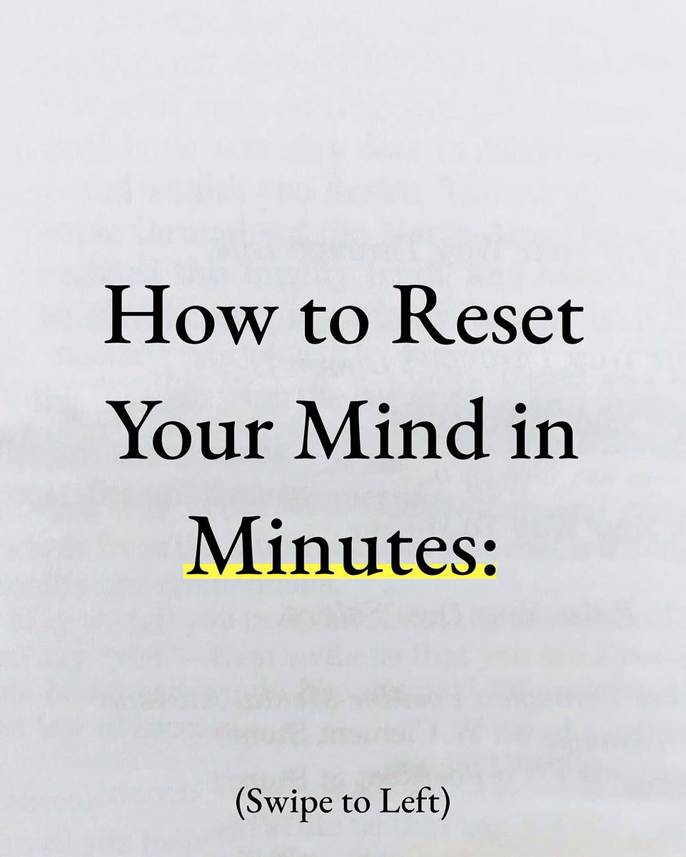 SucceededMind's tweet photo. How to Reset Your Mind in Minutes: https://t.co/kT2rsonNaN