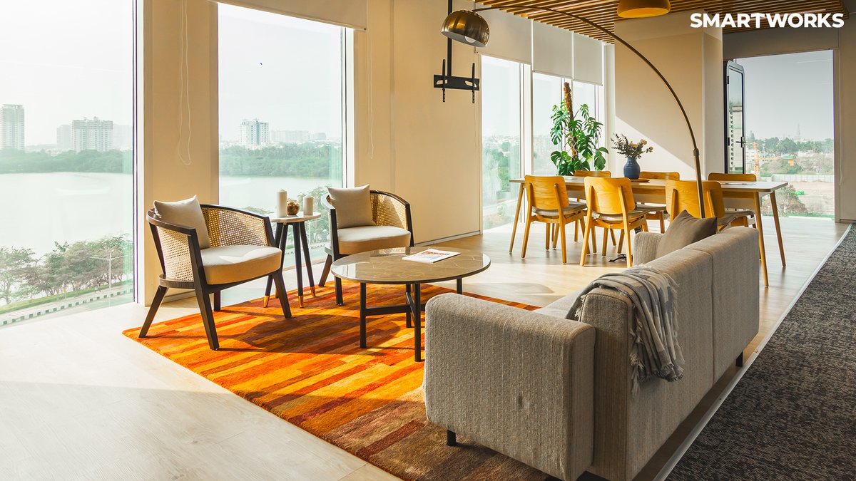 SmartworksInd's tweet image. Step into one of our client spaces in #Bangalore and discover how #Smartworks delivers a superior office experience. bit.ly/3QZUQDY

#ManagedOffices #Workspaces