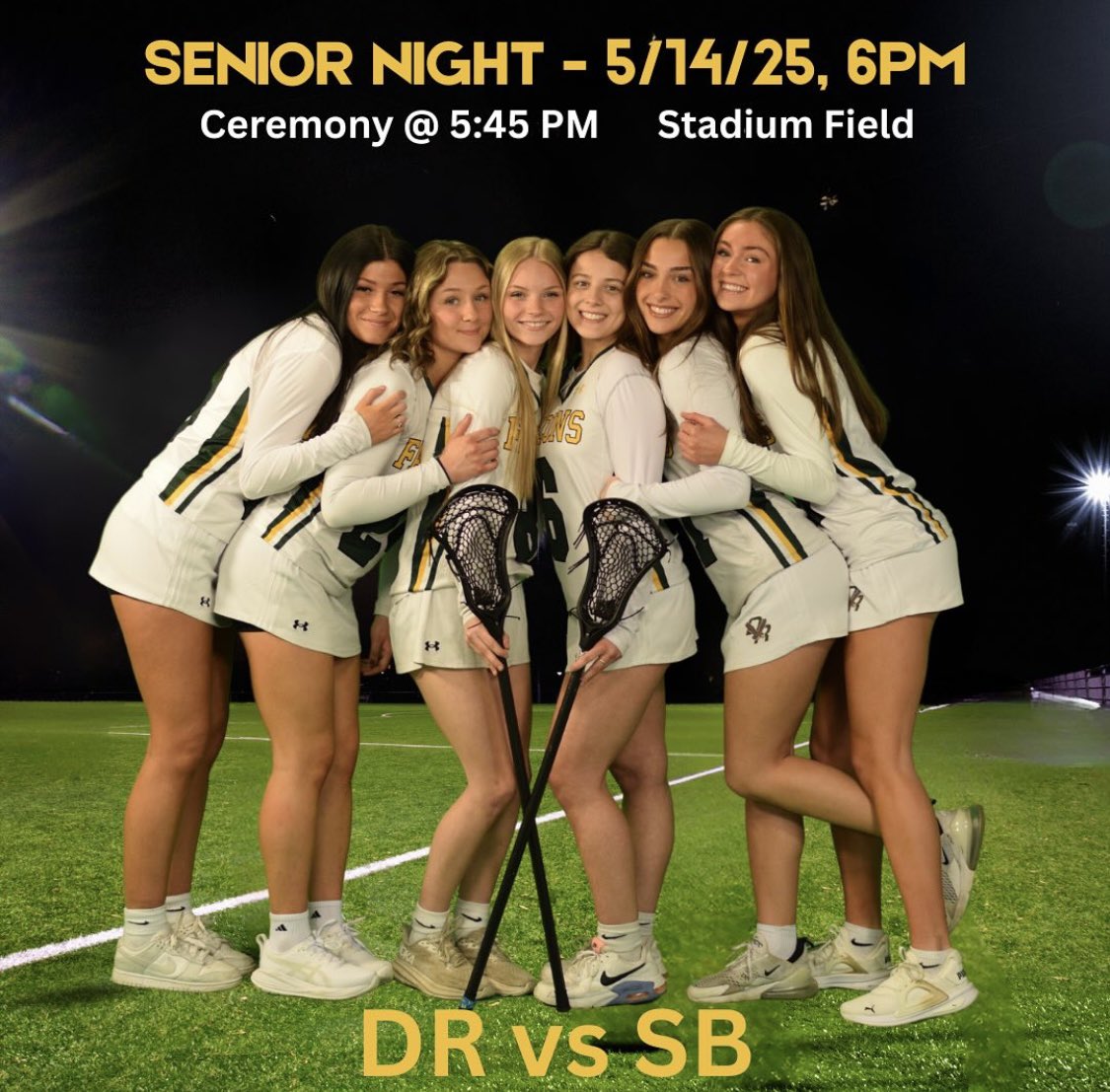 DRGirlsLacrosse (@drgirlslacrosse) on Twitter photo Join us for a very special evening as we honor the six members of the DR Class of 2025 on Senior Night against <a href="/sb_raiders/">SB Athletics</a> at 6:00 pm (JV at 4:30)…enjoy the moments before they become memories! #BeCommitted #BeDetermined #BeATeamPlayer #drgl2025 Join us for a very special evening as we honor the six members of the DR Class of 2025 on Senior Night against <a href="/sb_raiders/">SB Athletics</a> at 6:00 pm (JV at 4:30)…enjoy the moments before they become memories! #BeCommitted #BeDetermined #BeATeamPlayer #drgl2025