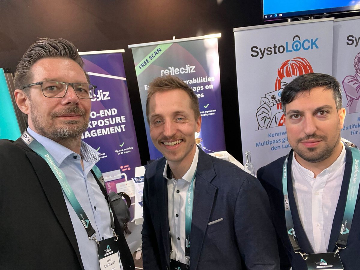 🍻The Cybersecurity Summit 2025 in Hamburg is on🛡️

Visit Reflectiz and Chris Kunze-Levy at stand P4 and see how Reflectiz can transform your web security! (➕get a free vulnerability report for your websites). Don't miss out!

#Hamburg #Cybersecurity #websecurity #freereport