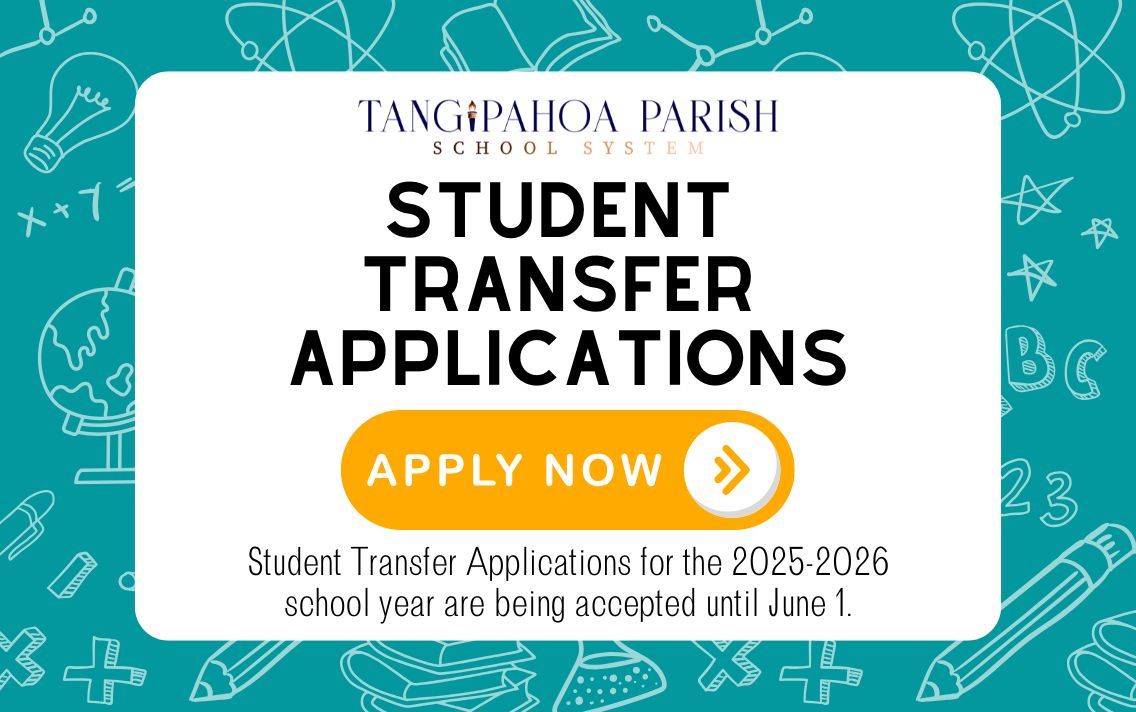 Student Transfer Applications are now open. Visit us online for more information.  tangischools.org/district/enrol…