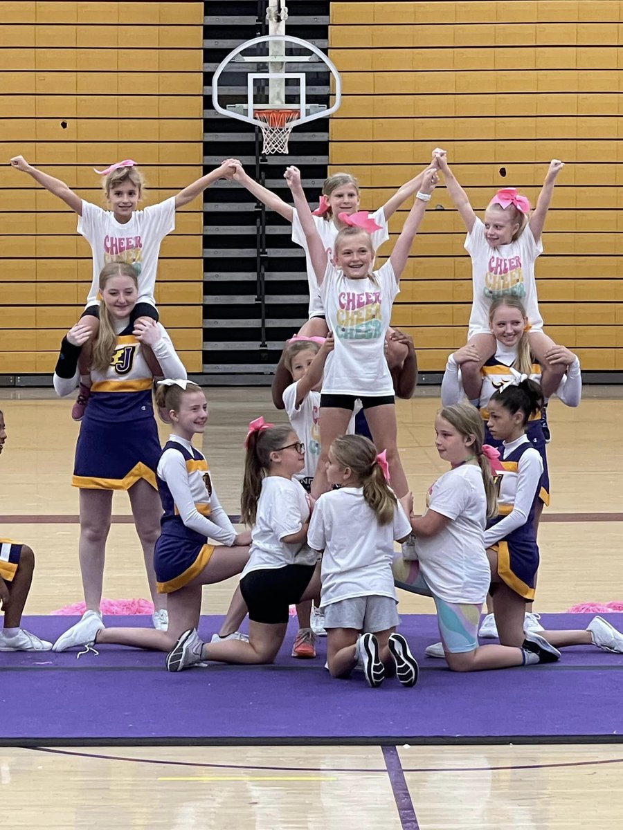 DRAGON CHEER CAMP- This is a fun and exciting experience led by JHS coaches and varsity cheerleaders. Campers will learn basic motions, fun cheers, jumps, and a dance. Register online at johnston.ce.eleyo.com