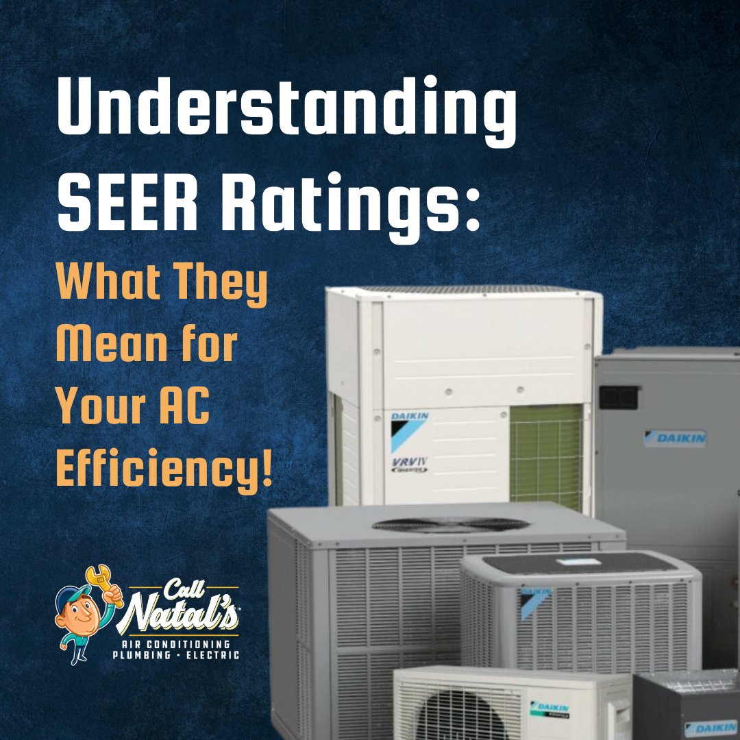 CallNatals's tweet image. 🌞 What’s a SEER rating &amp;amp; why does it matter?

Higher SEER = lower bills + better efficiency. 🌿💡

We’ll help you find the perfect system to stay cool + save energy. ❄️

📞 Call Natal’s: 504-702-1292

#EnergyEfficiency #ACTips #NewOrleans