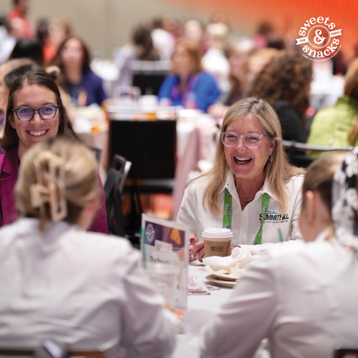 SWEETSandSNACKS's tweet image. Thanks for coming to the WLG breakfast this morning Mel Raines!
#SweetsAndSnacks